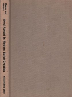 Word Accent in Modern Serbo-Croatian