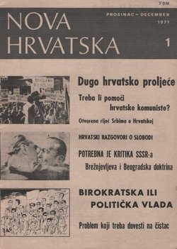 Nova Hrvatska XIII/1 (79)/1971