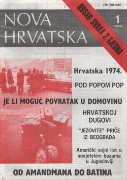 Nova Hrvatska XVI/1 (94)/1974