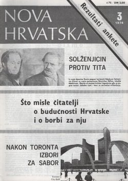 Nova Hrvatska XVI/3 (96)/1974