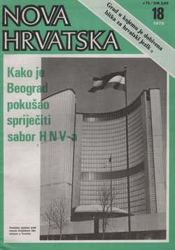 Nova Hrvatska XVII/18 (132)/1975