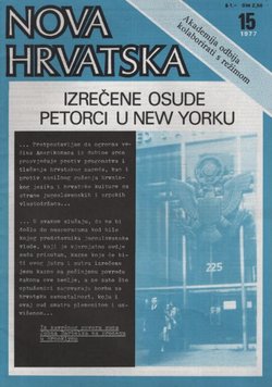 Nova Hrvatska XIX/15 (177)/1977