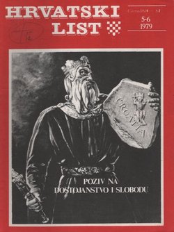 Hrvatski list II/5-6 (11)/1979