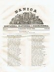 Danica horvatska, slavonska i dalmatinska 17/IX/1843