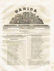 Danica horvatska, slavonska i dalmatinska 18/IX/1843