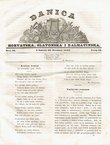 Danica horvatska, slavonska i dalmatinska 52/IX/1843