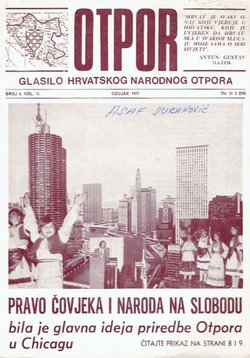 Otpor. Glasilo Hrvatskog Narodnog Otpora 4/1977