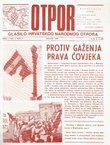 Otpor. Glasilo Hrvatskog Narodnog Otpora 3/1978