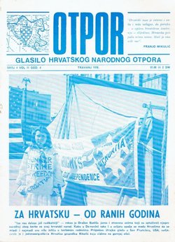 Otpor. Glasilo Hrvatskog Narodnog Otpora 4/1978
