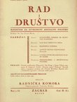 Rad i društvo. Mjesečnik za suvremenu socijalnu politiku II (I)/9 (5)/1941