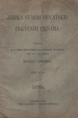 Zbirka starih hrvatskih crkvenih pjesama