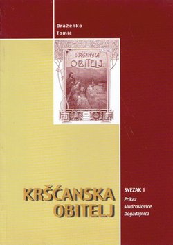 "Kršćanska obitelj" 1. Prikaz, mudroslovice, događajnica