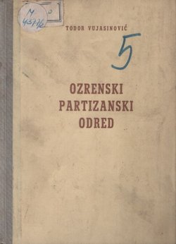 Ozrenski partizanski odred
