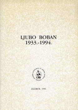 Ljubo Boban 1933.-1994.