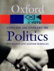 The Concise Oxford Dictionary of Politics