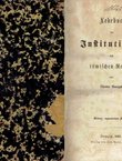 Lehrbuch der Institutionen des römischen Rechtes (7.Aufl.)