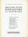 Hrvatske pučke popijevke iz Međimurja IV.