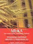 Muka kao nepresušno nadahnuće kulture IX. Pasionska baština Hrvata u Podunavlju