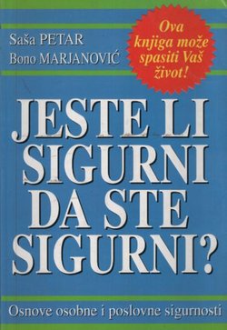 Jeste li sigurni da ste sigurni?