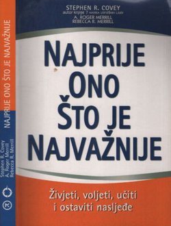 Najprije on što je najvažnije