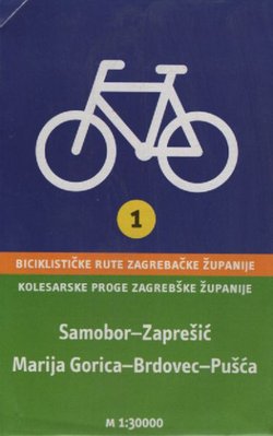 Biciklističke rute Zagrebačke županije 1 / Kolesarske proge Zagrebške županije 1