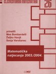 Matematička natjecanja 2003./2004.