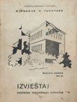 Gimnazija u Vukovaru. Izvještaj posvećen 70-godišnjici gimnazije