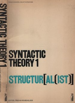 Syntactic Theory 1. Structuralist. Selected Readings