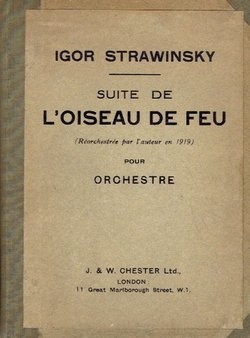 Suite de l'oiseau de feu pour orchestre