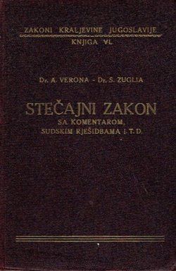 Stečajni zakon sa komentarom, sudskim rješidbama i.t.d.