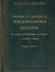 Uredba o likvidaciji zemljoradničkih dugova