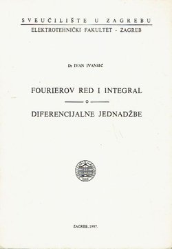 Fourierov red i integral / Diferencijalne jednadžbe