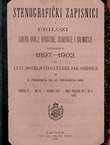 Stenografički zapisnici i prilozi Sabora Kralj. Hrvatske, Slavonije i Dalmacije II.-II. godina 1898.