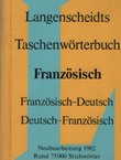Langenscheidts Taschenworterbuch Französisch. Französisch-Deutsch, Deutsch-Französisch
