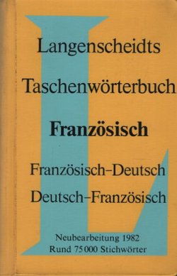 Langenscheidts Taschenworterbuch Französisch. Französisch-Deutsch, Deutsch-Französisch