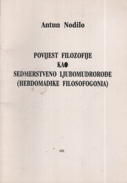 Povijest filozofije kao sedmerstveno ljubomudrorođe (Hebdomadike filosofogonia)