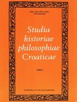 Studia historia philosophiae Croaticae 2/1993