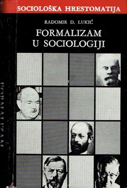 Formalizam u sociologiji