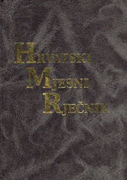 Hrvatski mjesni rječnik