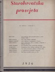 Starohrvatska prosvjeta, III. serija 5/1956