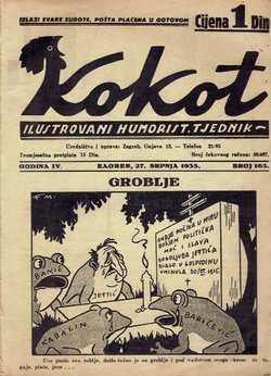 Kokot. Ilustrovani humorist.tjednik IV/165-188/1935