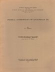 Physical Anthropology of Afghanistan I-II
