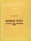 Nacionalni interes u američkoj teoriji međunarodnih odnosa