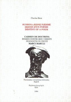 Sudbina jedne pjesme / Destin d'un poeme / Destiny of a Poem