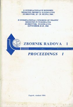 II internacionalni kongres medicine prometa Jugoslavije. Zbornik radova I