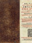 De virtute ac sacramento poenitentiae decisiones (4.ed.)