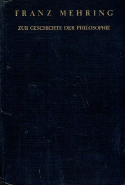 Zur Geschichte der Philosophie