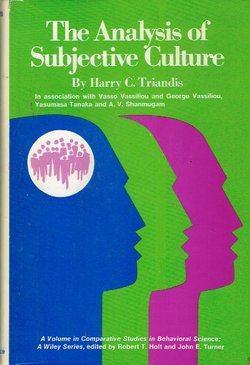 The Analysis of Subjective Culture