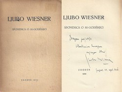 Ljubo Wiesner. Spomenica o 50-godišnjici