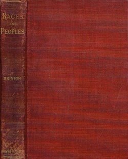 Races and Peoples. Lectures on the Science of Ethnography